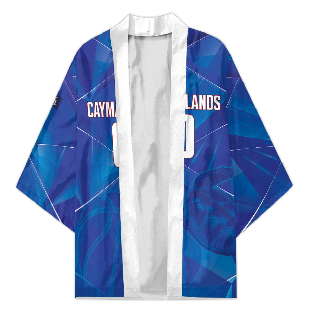 Cayman Islands Basketball Custom Kimono Sea Turtle Sporty Style