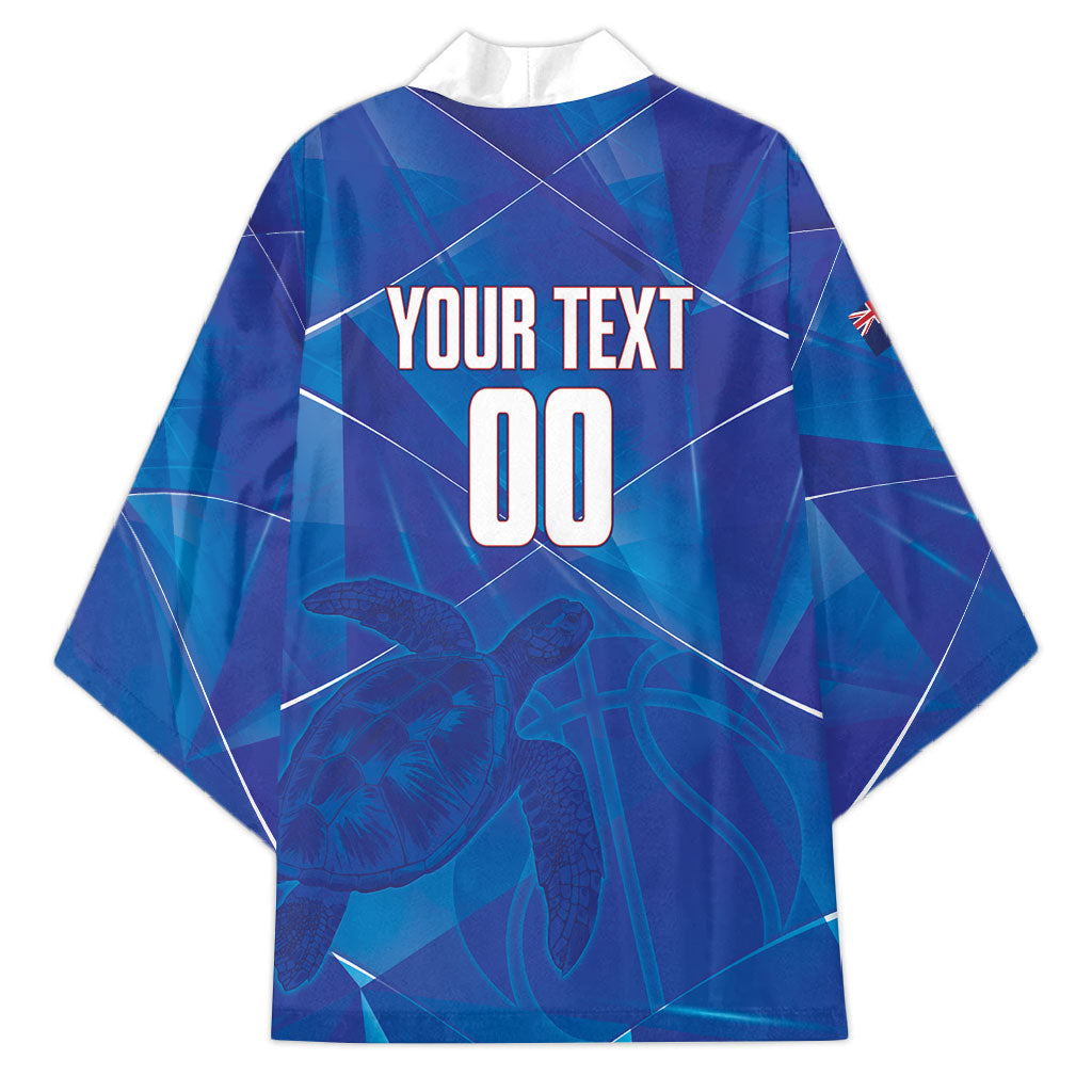 Cayman Islands Basketball Custom Kimono Sea Turtle Sporty Style