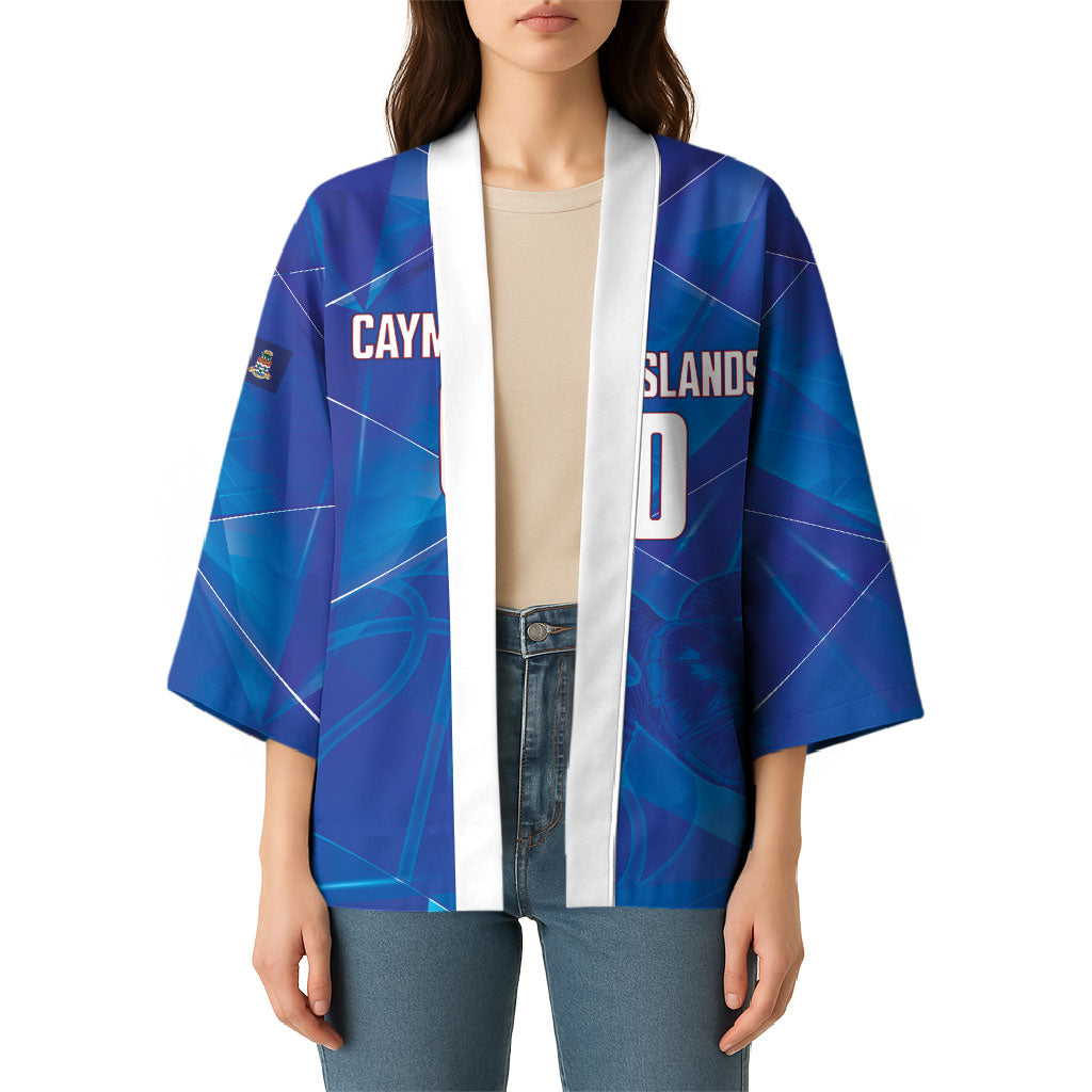 Cayman Islands Basketball Custom Kimono Sea Turtle Sporty Style