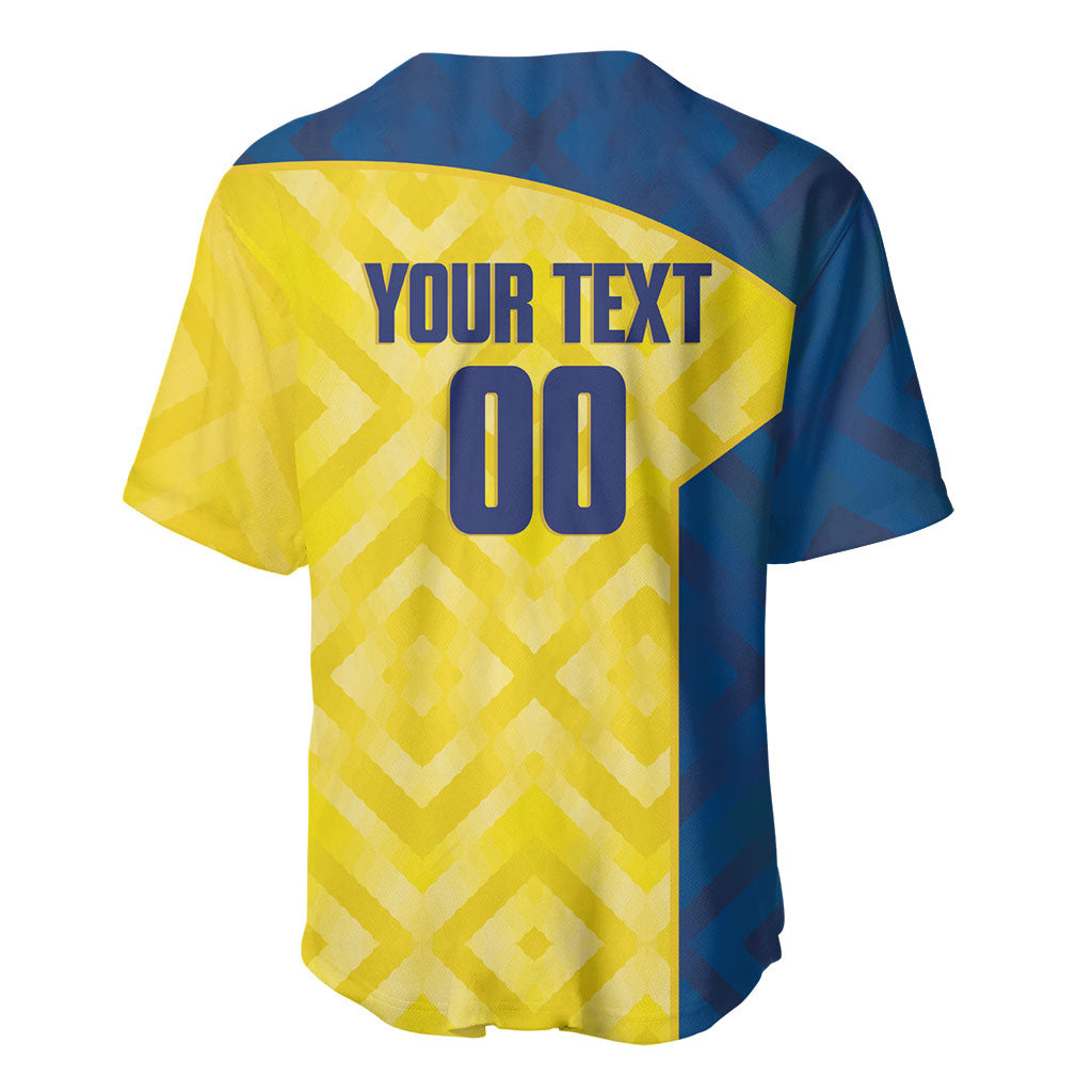 Saint Vincent and the Grenadines Basketball Custom Baseball Jersey Sporty Style