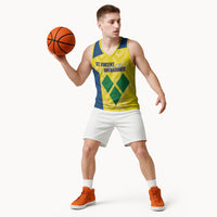 Saint Vincent and the Grenadines Basketball Custom Basketball Jersey Sporty Style