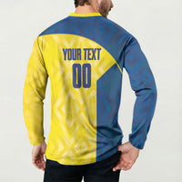 Saint Vincent and the Grenadines Basketball Custom Button Sweatshirt Sporty Style