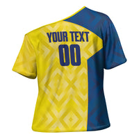 Saint Vincent and the Grenadines Basketball Custom Cross Shoulder Shirt Sporty Style