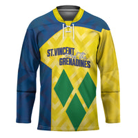 Saint Vincent and the Grenadines Basketball Custom Hockey Jersey Sporty Style