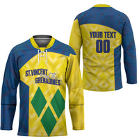 Saint Vincent and the Grenadines Basketball Custom Hockey Jersey Sporty Style