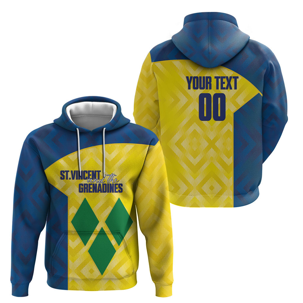 Saint Vincent and the Grenadines Basketball Custom Hoodie Sporty Style