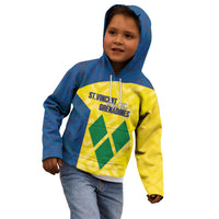 Saint Vincent and the Grenadines Basketball Custom Kid Hoodie Sporty Style