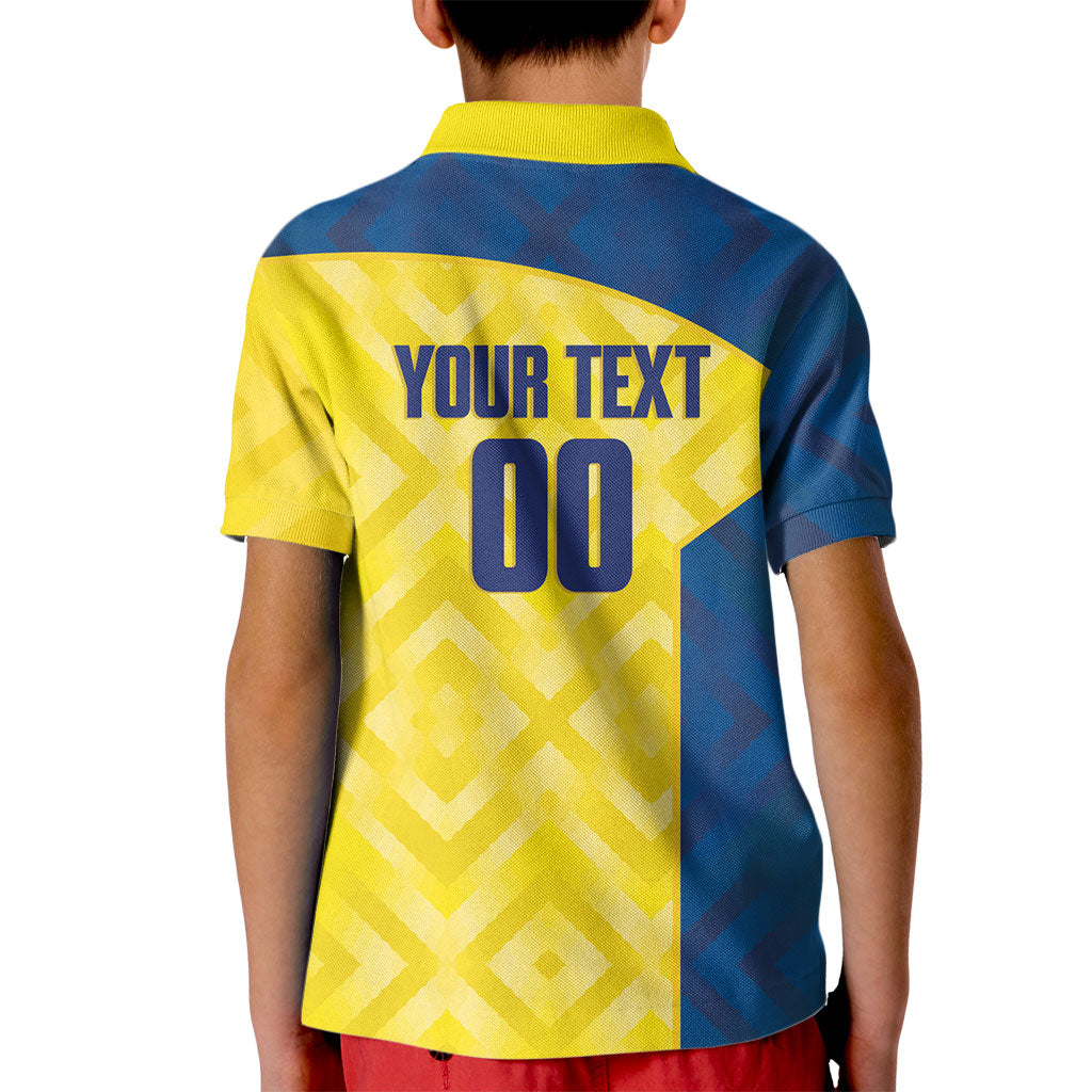 Saint Vincent and the Grenadines Basketball Custom Kid Polo Shirt Sporty Style