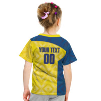 Saint Vincent and the Grenadines Basketball Custom Kid T Shirt Sporty Style