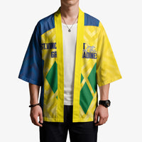 Saint Vincent and the Grenadines Basketball Custom Kimono Sporty Style