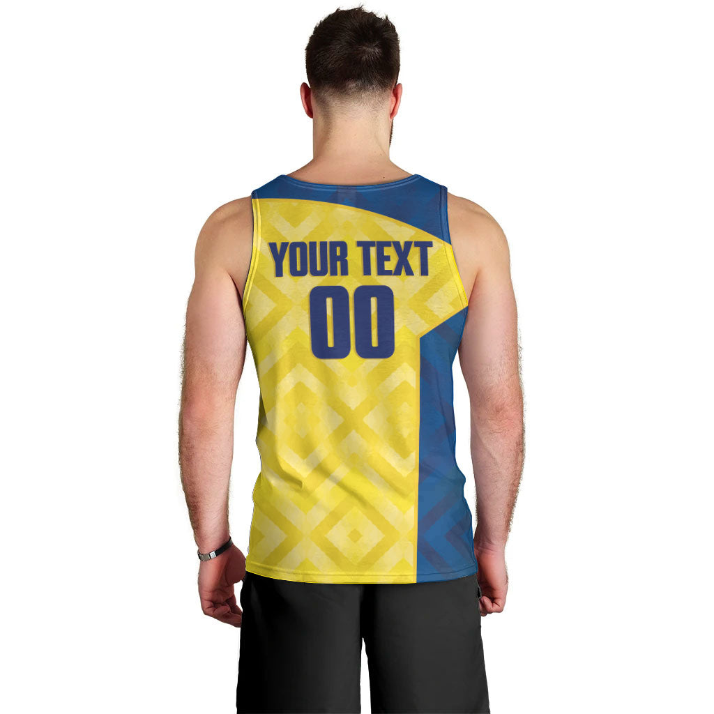 Saint Vincent and the Grenadines Basketball Custom Men Tank Top Sporty Style