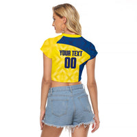 Saint Vincent and the Grenadines Basketball Custom Raglan Cropped T Shirt Sporty Style