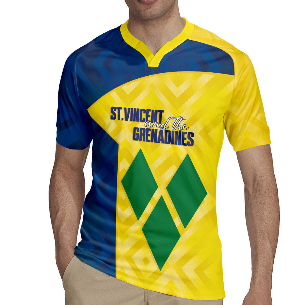 Saint Vincent and the Grenadines Basketball Custom Rugby Jersey Sporty Style