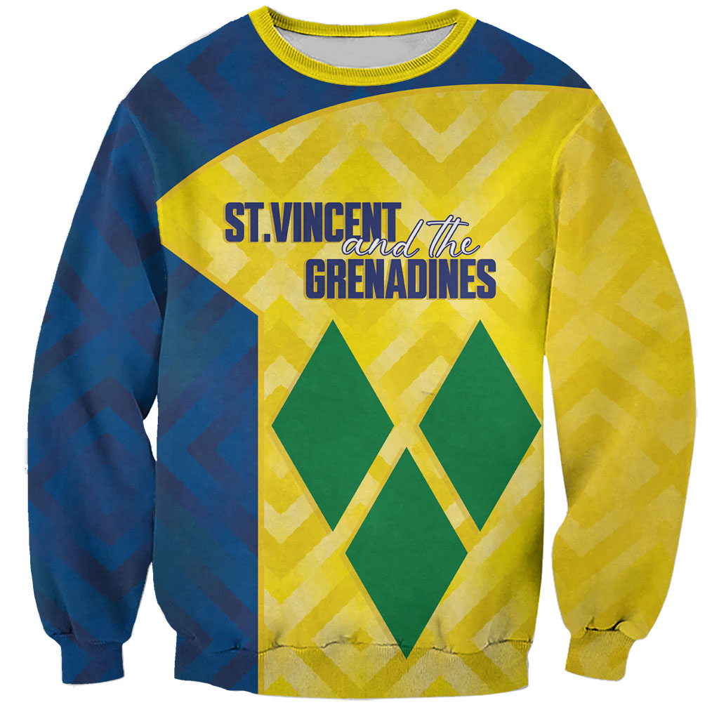 Saint Vincent and the Grenadines Basketball Custom Sweatshirt Sporty Style