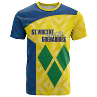 Saint Vincent and the Grenadines Basketball Custom T Shirt Sporty Style