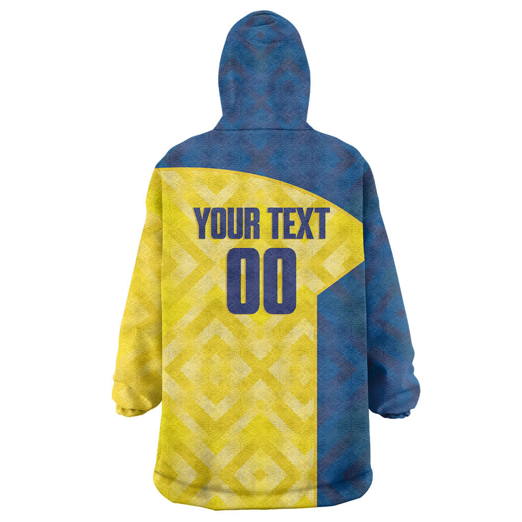 Saint Vincent and the Grenadines Basketball Custom Wearable Blanket Hoodie Sporty Style