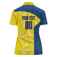 Saint Vincent and the Grenadines Basketball Custom Women Polo Shirt Sporty Style