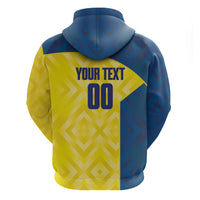 Saint Vincent and the Grenadines Basketball Custom Zip Hoodie Sporty Style