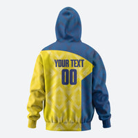 Saint Vincent and the Grenadines Basketball Custom Zip Hoodie Sporty Style