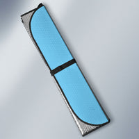 Bon Fete Kweyol Sent Lisi Auto Sun Shade Saint Lucia Creole Day Madras Motifs Blue