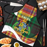 Bon Fete Kweyol Dominica Apron Creole Day Coat Of Arms Madras Motifs