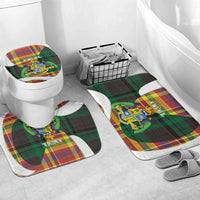 Bon Fete Kweyol Dominica Bathroom Set Creole Day Coat Of Arms Madras Motifs