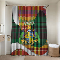 Bon Fete Kweyol Dominica Bathroom Set Creole Day Coat Of Arms Madras Motifs