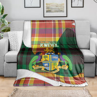 Bon Fete Kweyol Dominica Blanket Creole Day Coat Of Arms Madras Motifs