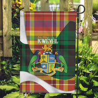 Bon Fete Kweyol Dominica Garden Flag Creole Day Coat Of Arms Madras Motifs