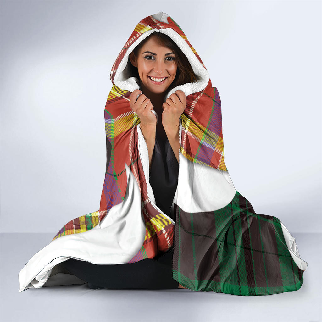 Bon Fete Kweyol Dominica Hooded Blanket Creole Day Coat Of Arms Madras Motifs