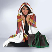 Bon Fete Kweyol Dominica Hooded Blanket Creole Day Coat Of Arms Madras Motifs