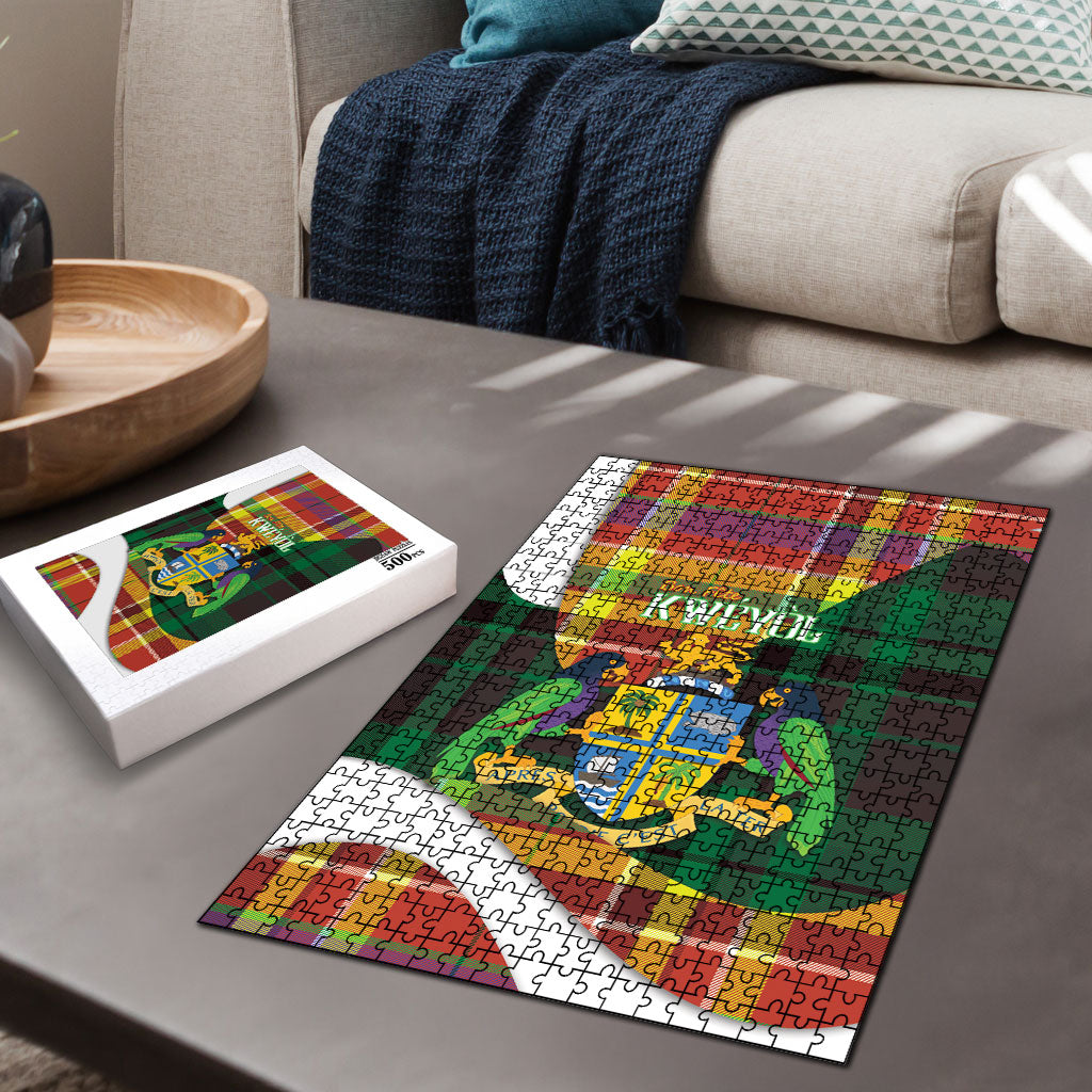 Bon Fete Kweyol Dominica Puzzle Creole Day Coat Of Arms Madras Motifs