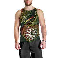 personalised-polynesian-darts-men-tank-top-dart-lovers-tribal-pattern-mix-tropical-leaves