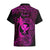 Hawaii Hawaiian Shirt Fish Hook Tattoo Mix Polynesian Plumeria Pink Version - Wonder Print Shop