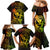 Hawaii Family Matching Mermaid Dress and Hawaiian Shirt Hula Girl Mix Polynesian Plumeria Reggae Version - Wonder Print Shop