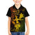 Hawaii Family Matching Off Shoulder Short Dress and Hawaiian Shirt Hula Girl Mix Polynesian Plumeria Reggae Version - Wonder Print Shop