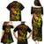 Hawaii Family Matching Puletasi Dress and Hawaiian Shirt Hula Girl Mix Polynesian Plumeria Reggae Version - Wonder Print Shop