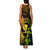 Hawaii Family Matching Tank Maxi Dress and Hawaiian Shirt Hula Girl Mix Polynesian Plumeria Reggae Version - Wonder Print Shop