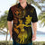 Hawaii Hawaiian Shirt Hula Girl Mix Polynesian Plumeria Reggae Version - Wonder Print Shop