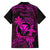 Hawaii Kid Hawaiian Shirt Hula Girl Mix Polynesian Plumeria Pink Version - Wonder Print Shop