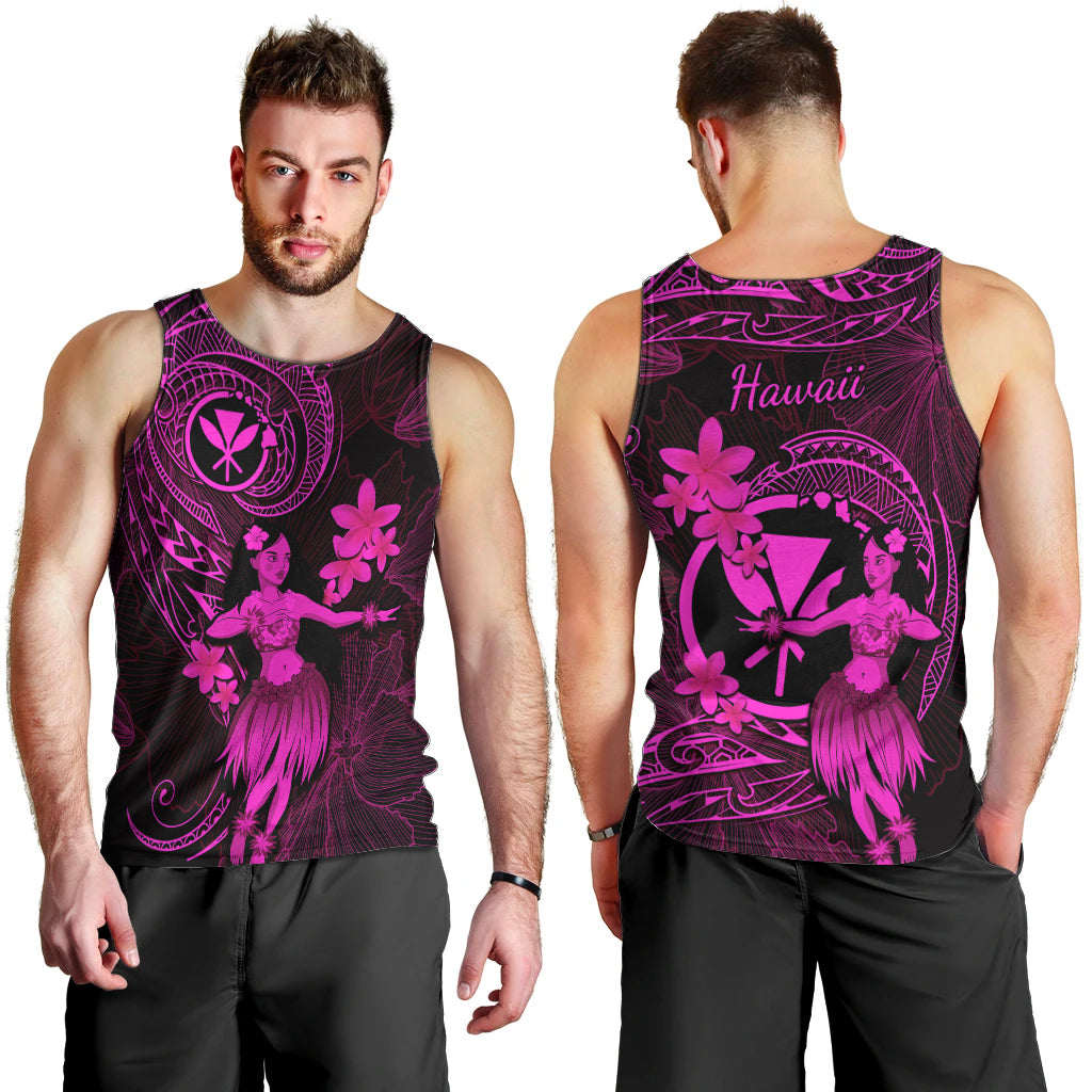 hawaii-men-tank-top-hula-girl-mix-polynesian-plumeria-pink-version