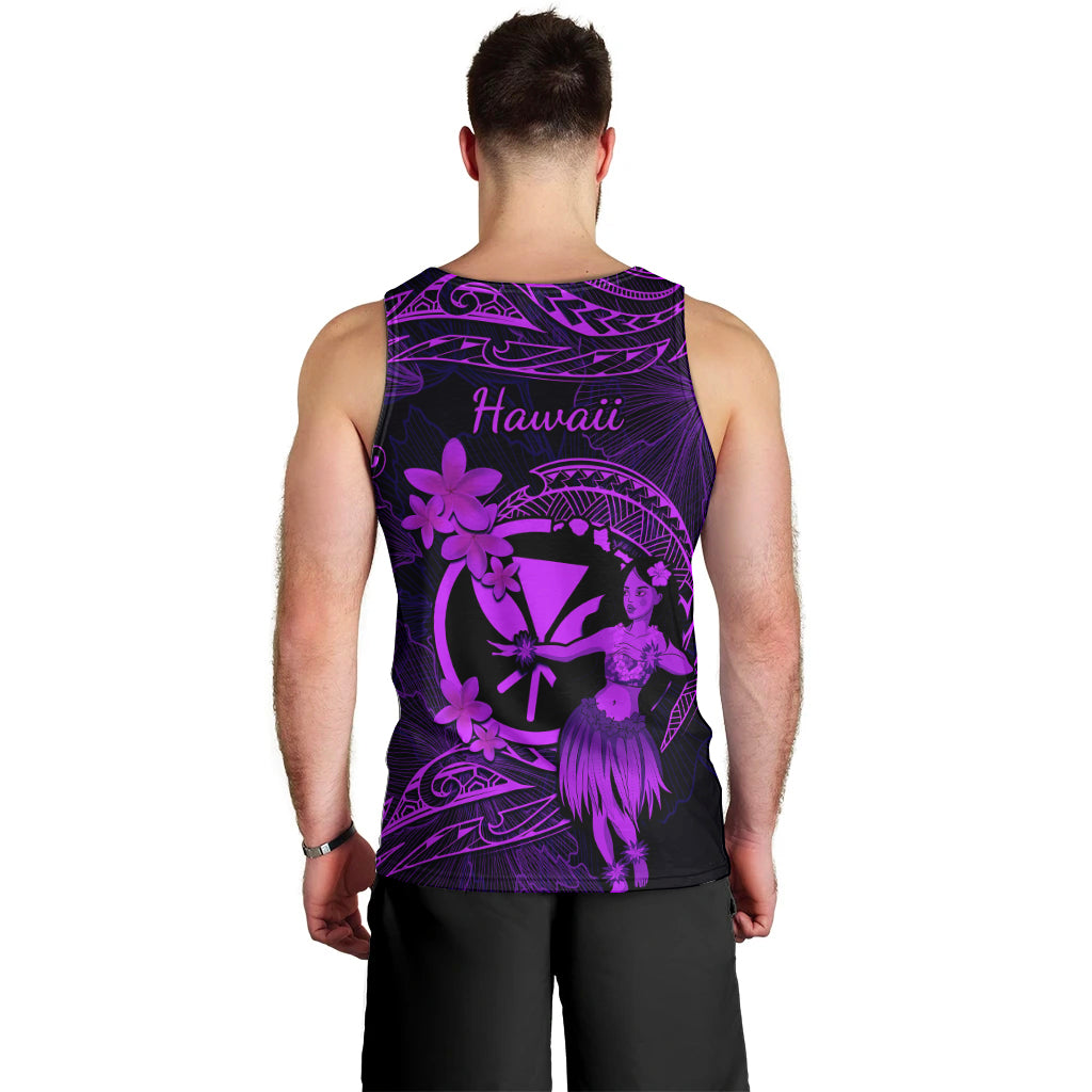hawaii-men-tank-top-hula-girl-mix-polynesian-plumeria-purple-version