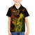 Hawaii Family Matching Short Sleeve Bodycon Dress and Hawaiian Shirt King Kamehameha Mix Polynesian Plumeria Reggae Version - Wonder Print Shop