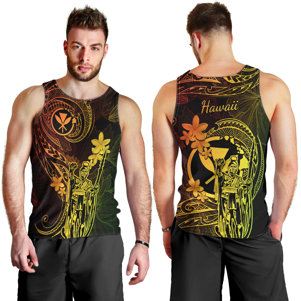 hawaii-men-tank-top-king-kamehameha-mix-polynesian-plumeria-reggae-version