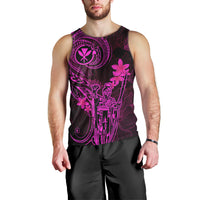 hawaii-men-tank-top-king-kamehameha-mix-polynesian-plumeria-pink-version
