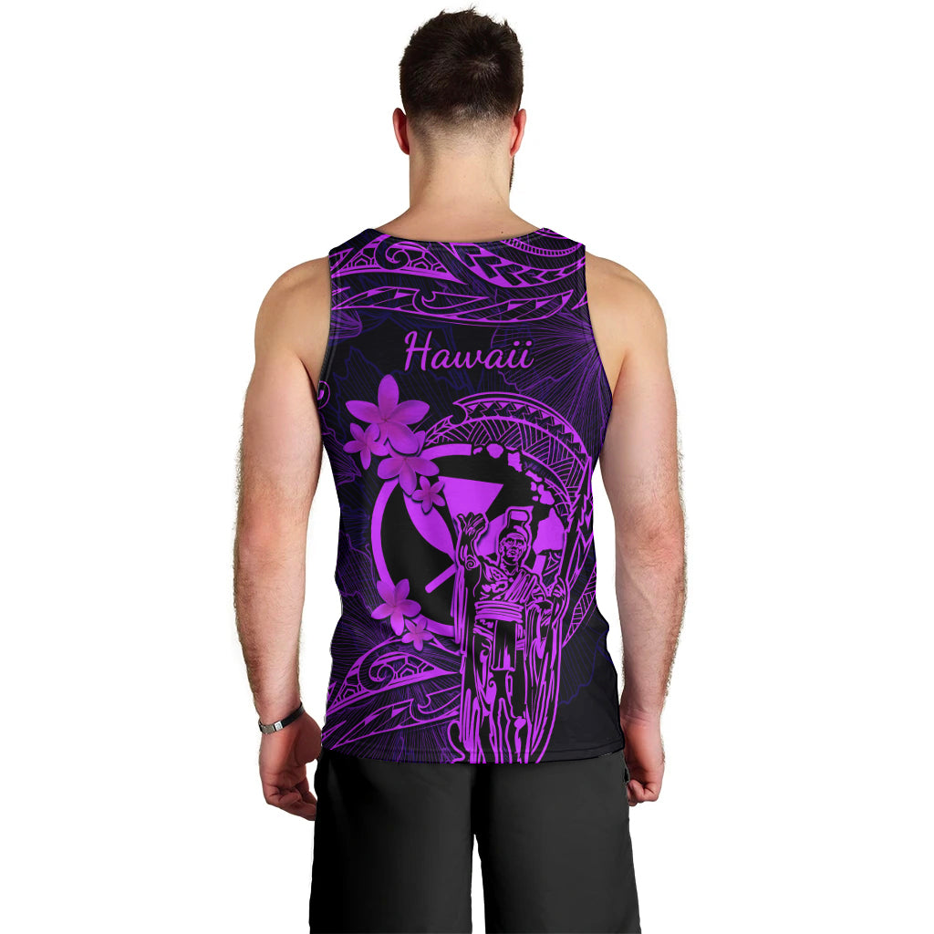 hawaii-men-tank-top-king-kamehameha-mix-polynesian-plumeria-purple-version