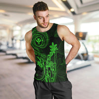 hawaii-men-tank-top-king-kamehameha-mix-polynesian-plumeria-green-version