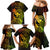 Hawaii Family Matching Mermaid Dress and Hawaiian Shirt Pineapple Mix Polynesian Plumeria Reggae Version - Wonder Print Shop