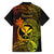 Hawaii Family Matching Mermaid Dress and Hawaiian Shirt Pineapple Mix Polynesian Plumeria Reggae Version - Wonder Print Shop
