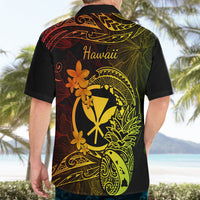 Hawaii Hawaiian Shirt Pineapple Mix Polynesian Plumeria Reggae Version - Wonder Print Shop